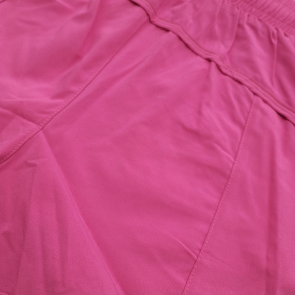 Pedigree FreeRUN High Waist Lined Shorts with Zipper Pockets | Pink - Picture 6 of 8